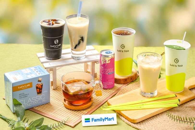 全家便利商店推出的蕎麥奶茶就是使用三品吸管